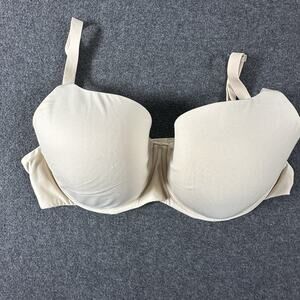 SKIMS Everyday Sculpt Bra Nude Beige 4X Plus Size Underwire Smooth Cup